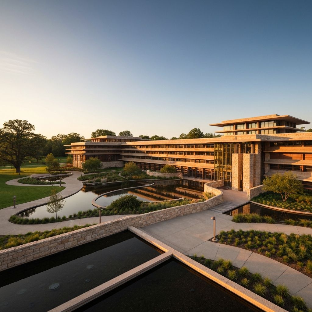 Presidential Frank Lloyd Wright-Inspired Medical Campus