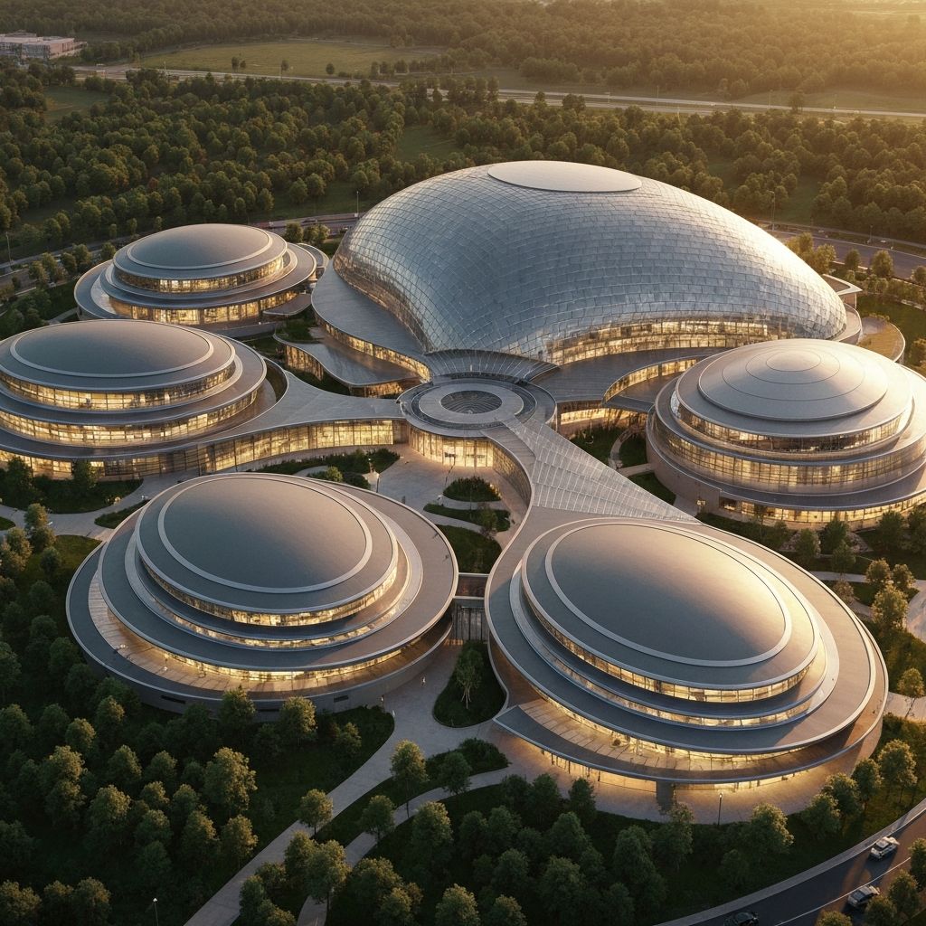 TerraDome Facility Aerial View